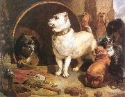 Landseer, Edwin Henry Alexander and Diogenes painting